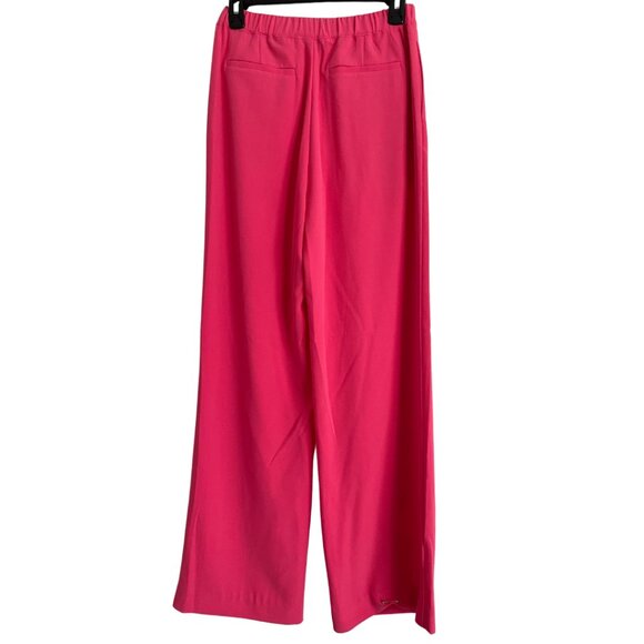 NWT Central Park West Daisy Marabou Pink Blazer Suit Pants XS Fringe‎ Barbie - Picture 4 of 14